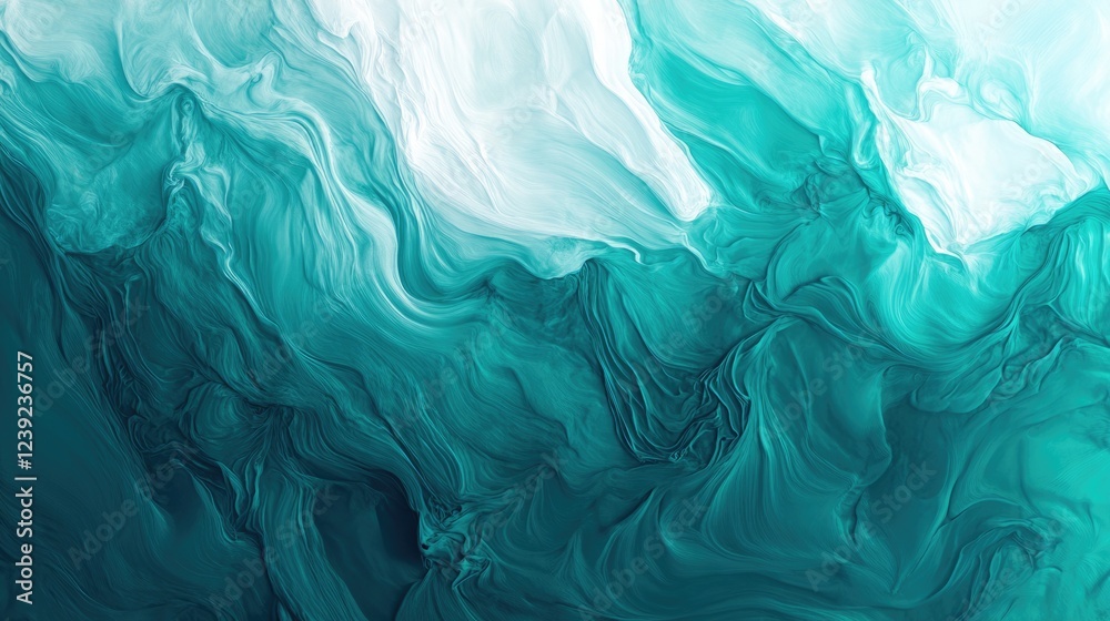Dreamy Teal and White Gradient. Soft Blurred Aquatic Background for Graphic Designs, Seasonal Banners, and Posters Dreamy Teal and White Gradient. Soft Blurred Aquatic Background for Graphic Designs, Seasonal Banners, and Posters