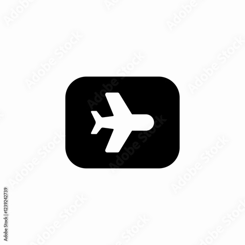 boarding ticket icon sign vector