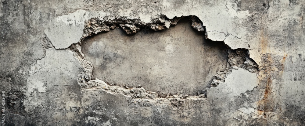 Obraz premium Damaged Concrete Wall Texture Background Image