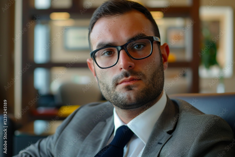 Professional businessman headshot, Generative AI Professional businessman headshot, Generative AI