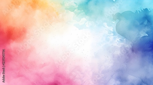 abstrack colorful watercolor background