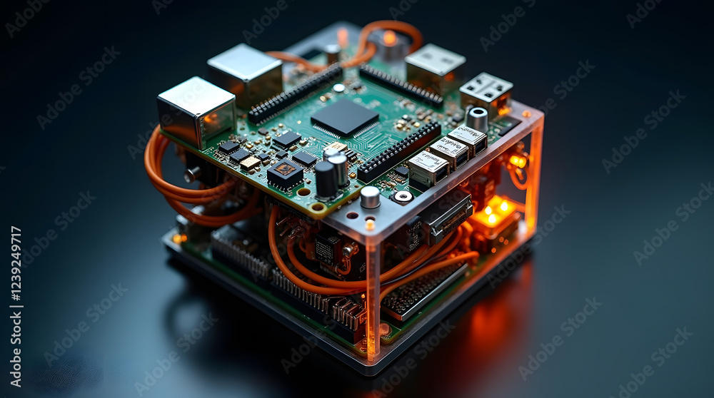 Innovative Tech Cube with High-Performance Circuitry Innovative Tech Cube with High-Performance Circuitry