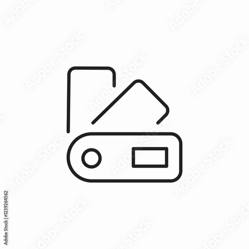 color book sample icon sign vector