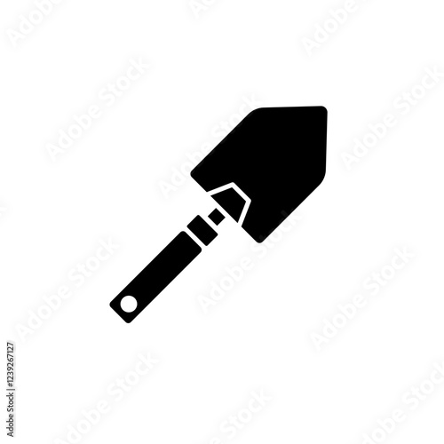 Trowel - simple vector icon