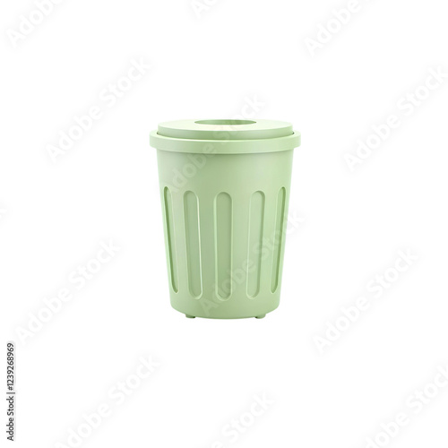 Wallpaper Mural light green trash bin icon high quality png isolated on transparent background Torontodigital.ca