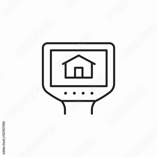 thermal image icon sign vector