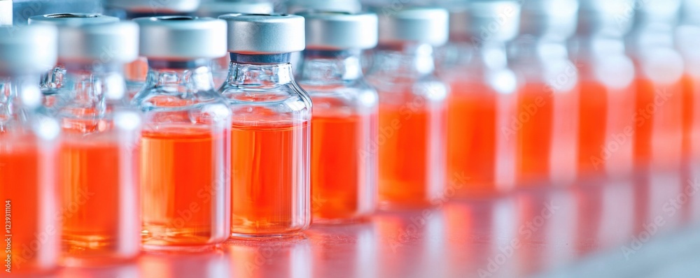 Vaccine preparation and storage laboratory photography scientific environment close-up view health impact Vaccine preparation and storage laboratory photography scientific environment close-up view health impact