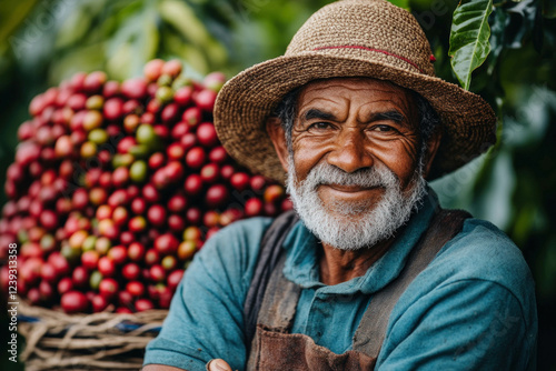 Coffee Farmer Picking