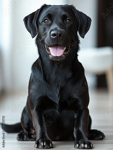 Dog On White Background
