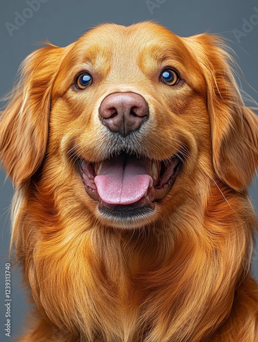 Dog On White Background