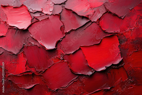 Red Rough Background