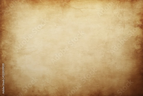 Vintage parchment texture background with aged paper tones and subtle gradients ideal for design projects like posters or cards conveying timeless, antique feel and historic charm