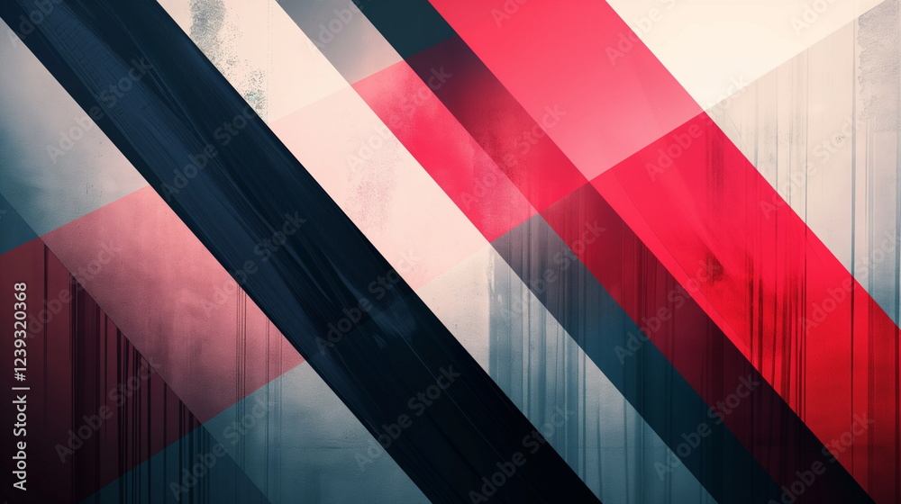 Fototapeta premium geometric sharp stripes Minimalism --chaos 1 --ar _001