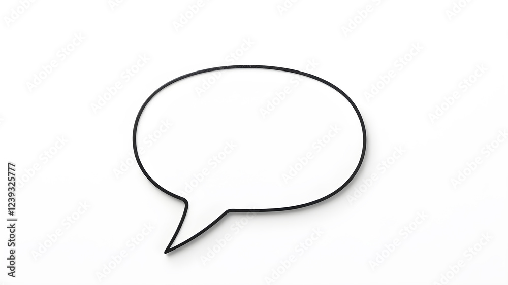 Hand drawn speech buble. Speech bubbles talk bubbles. AI generated image, ai. Hand drawn speech buble. Speech bubbles talk bubbles. AI generated image, ai.