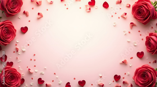 rose petals background