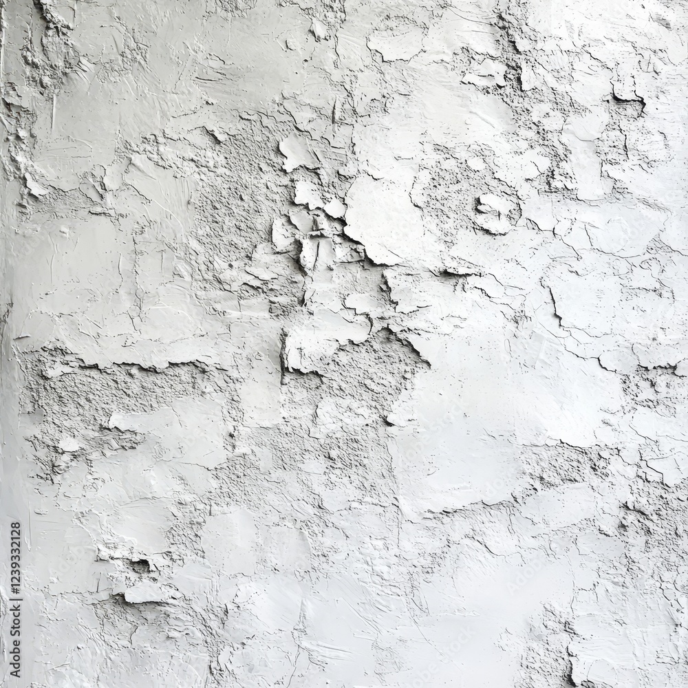 Obraz premium Texture of old concrete wall with cracks and scratches. Abstract background for design.