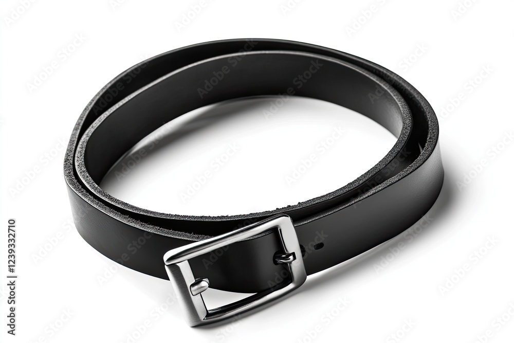 Black belt isolated on white background Black belt isolated on white background