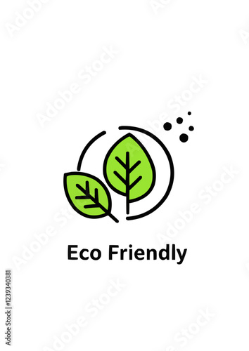 Eco-friendly vector logo design
