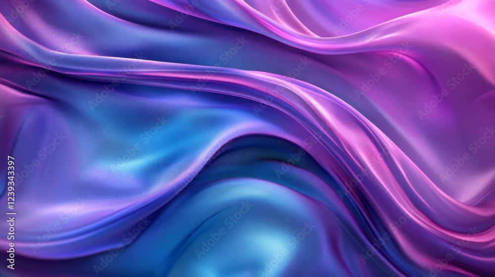 Obraz premium Stunning Gradient Fabric Design: Vibrant Abstract Texture