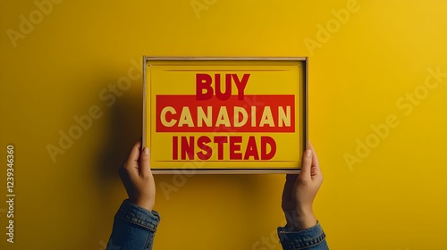 Buy Canadian products to support local businesses and strengthen the economy photo