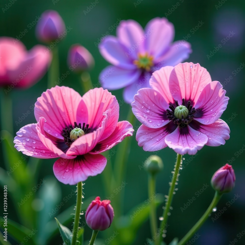 Fototapeta premium pink cosmos flower