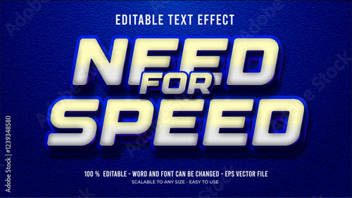 need for speed editable text effect photo