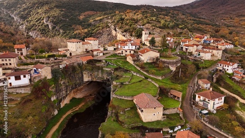 Puentedey desde el aire