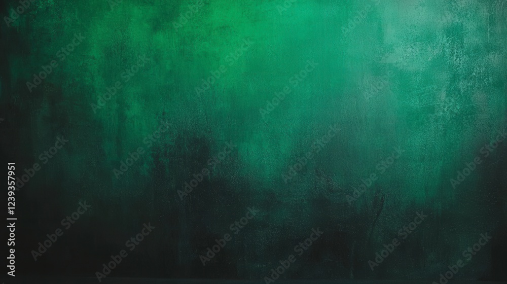 Fototapeta premium Dark Green Textured Background with Subtle Patterns and Depth Effects