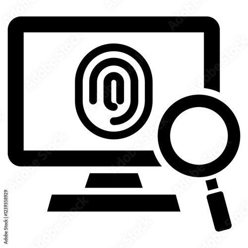 Digital Forensics Icon
