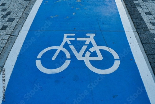 bicycle lane sign