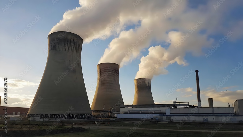 Panoramic view of Nuclear power Panoramic view of Nuclear power