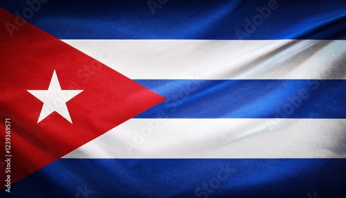 cuba flag background