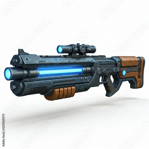 Sci-Fi Plasma Assault Rifle photo