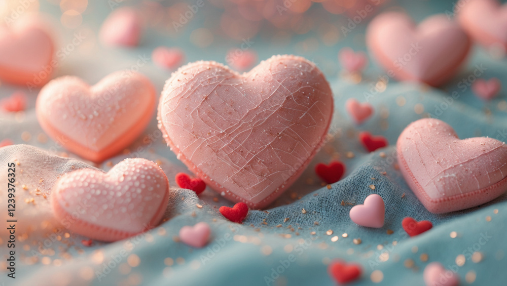 Obraz premium Celebrate Valentine's Day with romantic ideas, love quotes, and heartwarming visuals. Perfect for cards, gifts, and creative Valentine's projects.