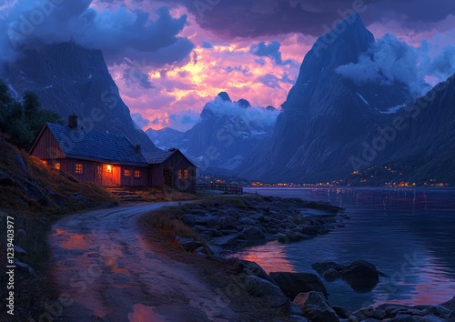 Through haunting night photography, the aftermath of the Vajont Dam disaster is revealed, with a tragic reservoir ensconced in the twilight of the Italian Alps