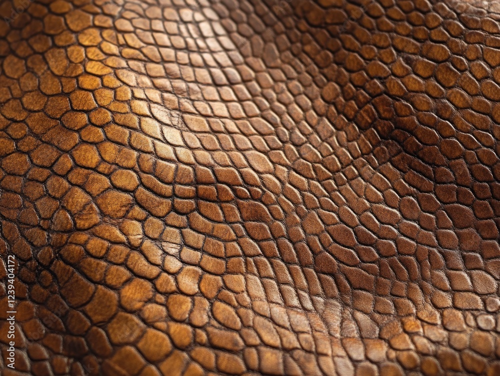 A close-up image of crocodile skin with its unique scale texture, often used in fashion and as a luxurious material. A close-up image of crocodile skin with its unique scale texture, often used in fashion and as a luxurious material.