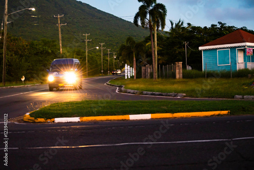 Fototapeta Naklejka Na Ścianę i Meble -  sea, Caribbean island, island life, Caribbean Sea , Caribbean beach