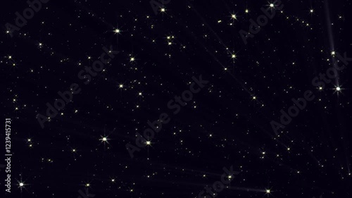 Starlit skies envelop the tranquil horizon, as countless celestial bodies twinkle and shimmer. A breathtaking spectacle unfolds, captivating all who gaze upon it.