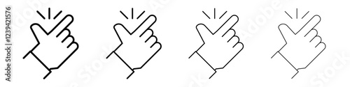 Easy icon linear logo isolated