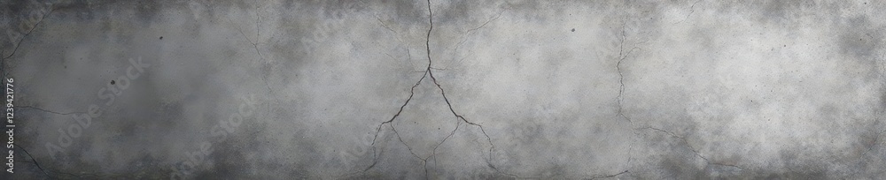 Fototapeta premium Weathered gray concrete texture with deep scratches and distressed surface , dirty, cement