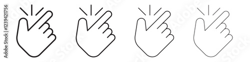 Easy icon linear logo isolated