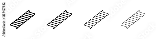 Gemelli icon linear logo isolated