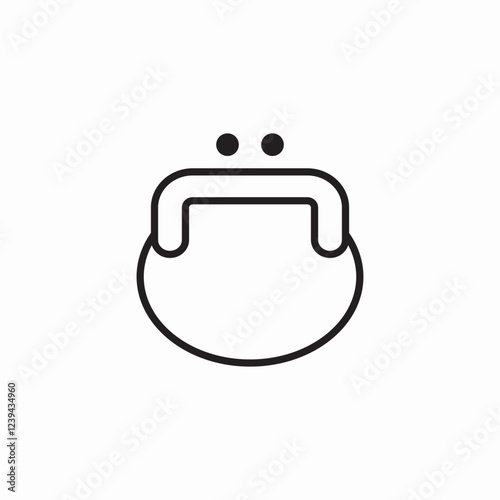 coin wallet icon sign vector