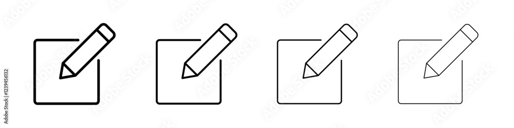 Post icon Outline sign symbol set Post icon Outline sign symbol set