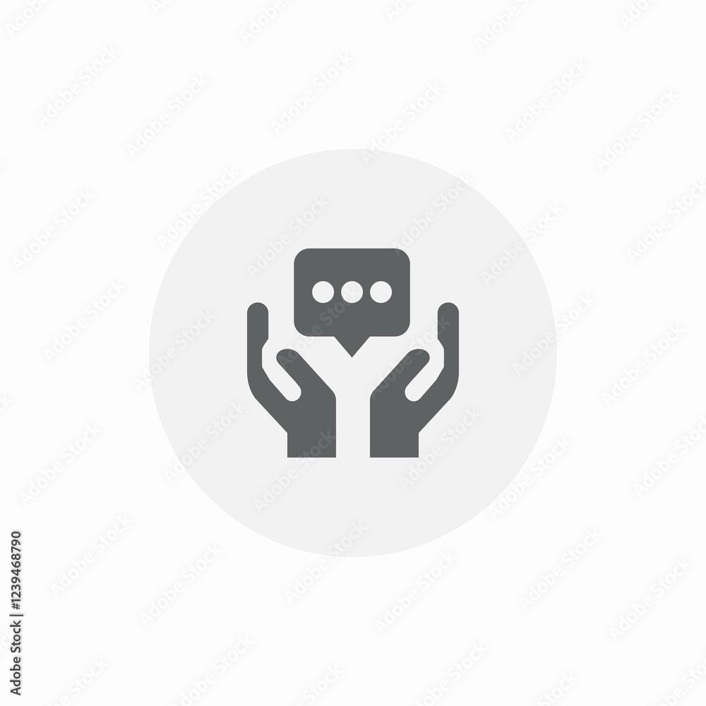 information care icon sign vector information care icon sign vector