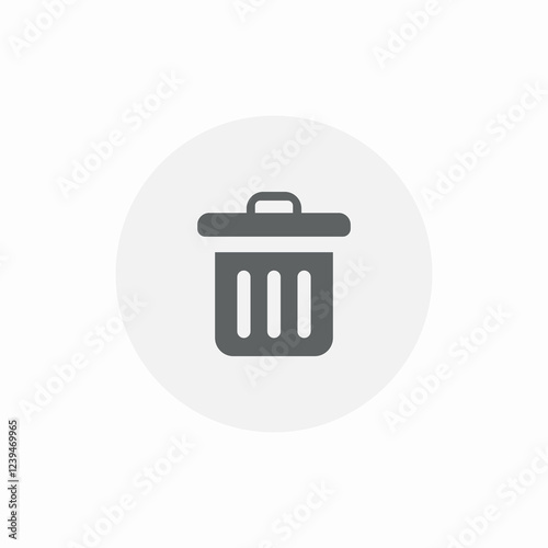 recycling computer bin icon sign vector