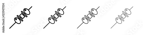 tapas icon Flat illustration sign