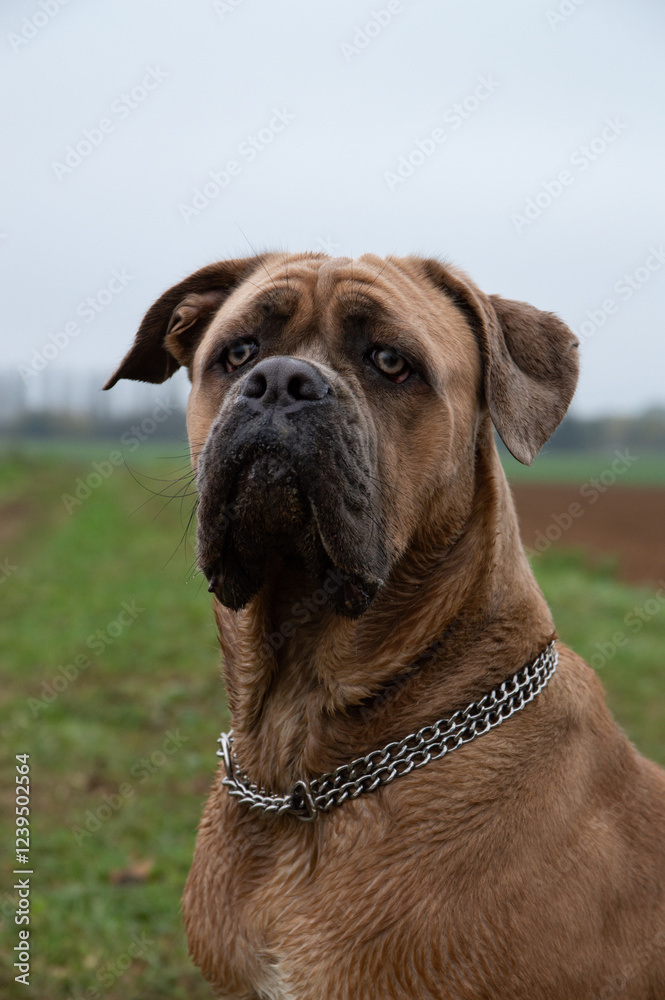A beautiful Cane Corso dog with nice eyes. The Cane Corso is an excellent guard dog and companion. A beautiful Cane Corso dog with nice eyes. The Cane Corso is an excellent guard dog and companion.