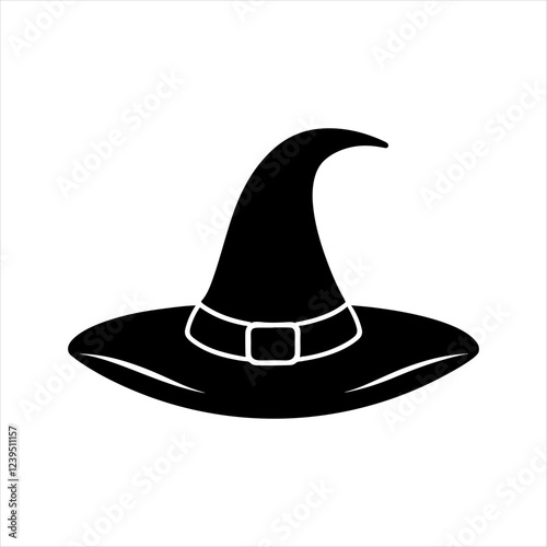  hat silhouette white background