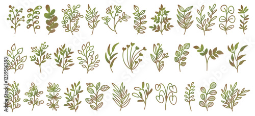 Border and deco icon collection